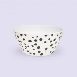 Eleanor Bowmer Shell & Dalmatian Picnic Bowls - Set of 4