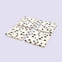 Eleanor Bowmer Dalmation Coasters - Set of 4