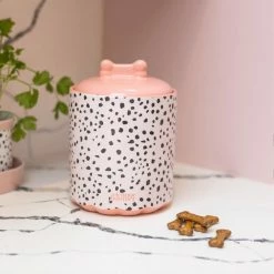 Eleanor Bowmer Dalmatian Pet Treat Jar