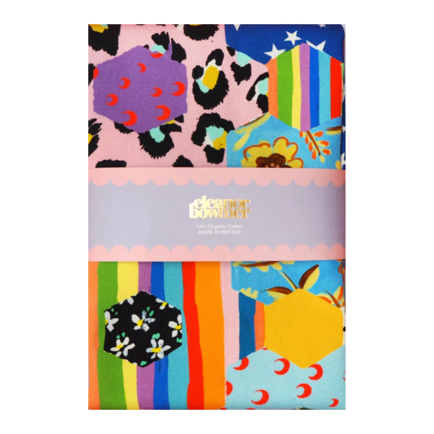 Eleanor Bowmer Floral Patchwork Tea Towel