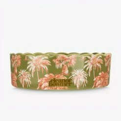 Eleanor Bowmer Pet Bowl Set Of 2 Dreamy Palms